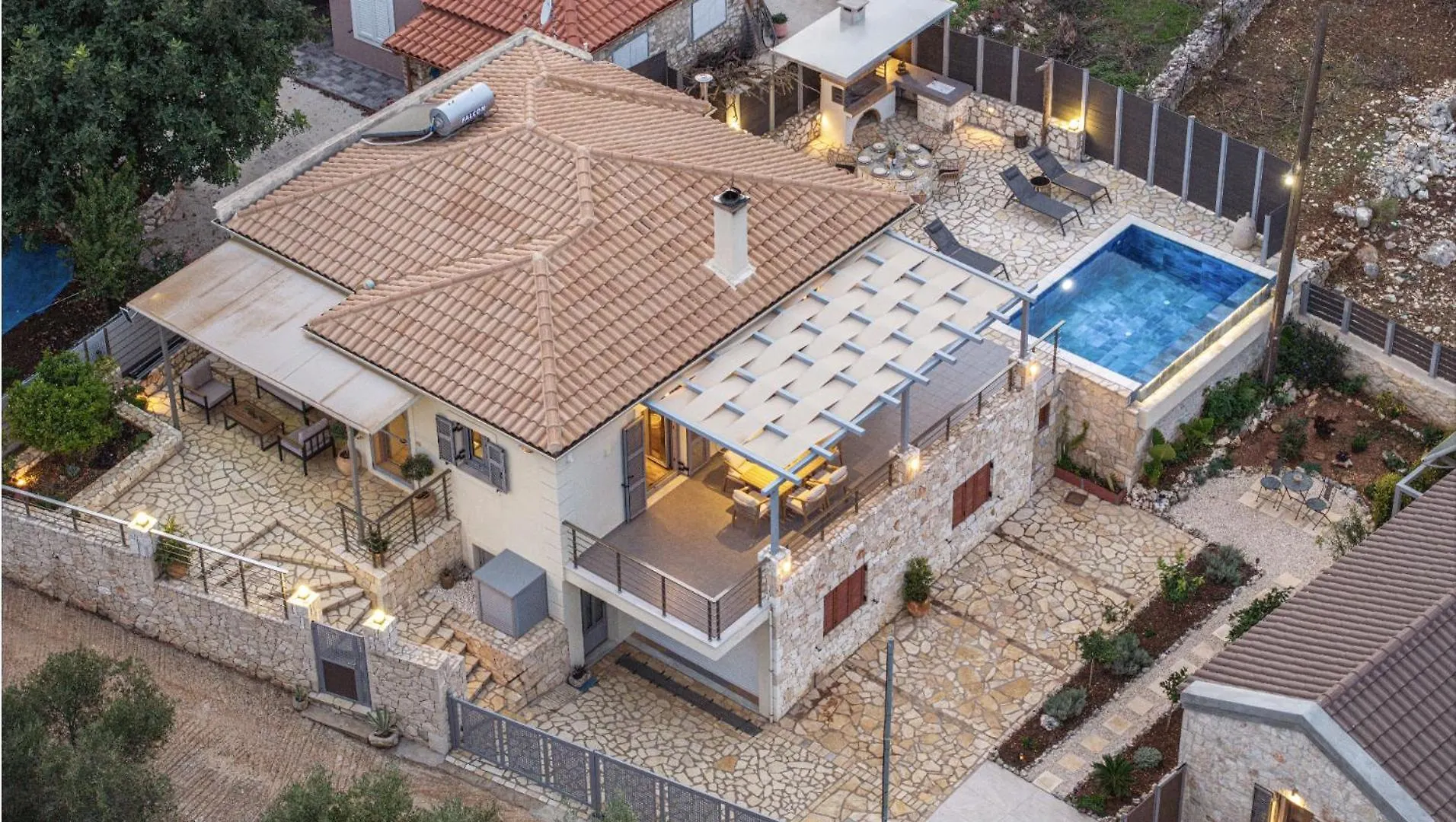 Villa Aggeliki - F&A Golden Stone Villas Loukata  Greece